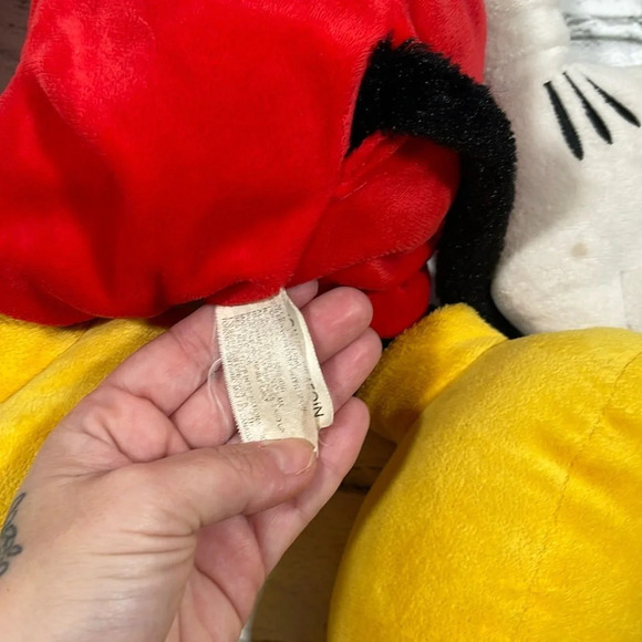 Set of two Mickey Mouse Disney plush 13” & 20” - Picture 7 of 8